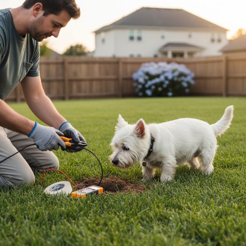 Dog Fence Installation