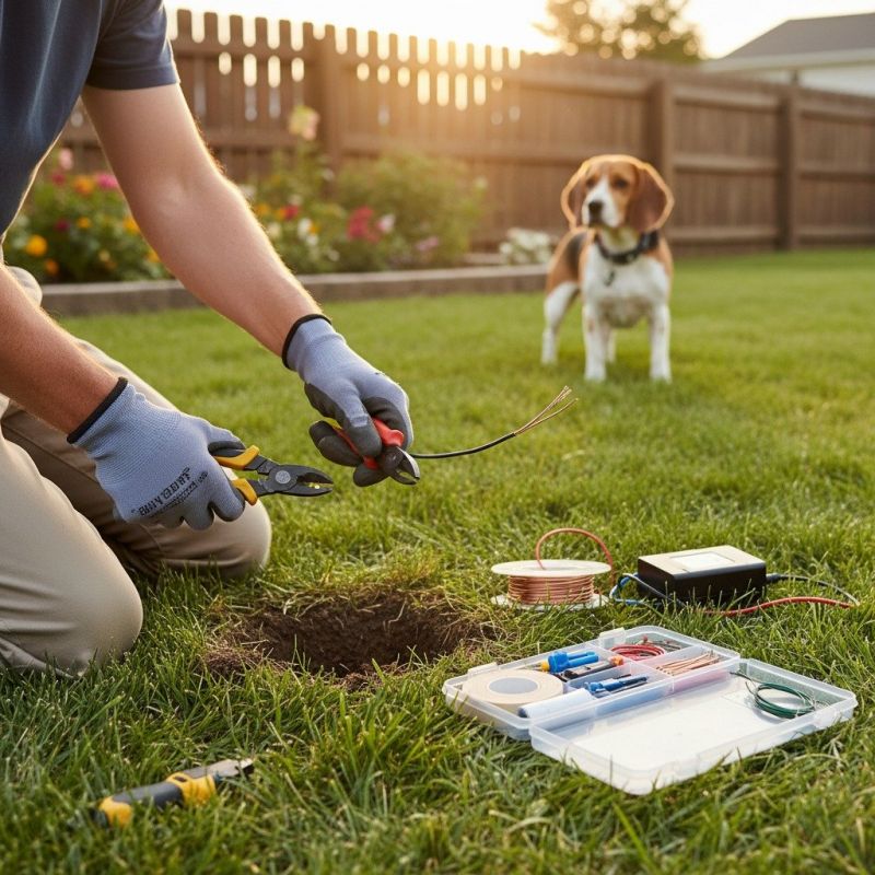 Dog Fence Installation