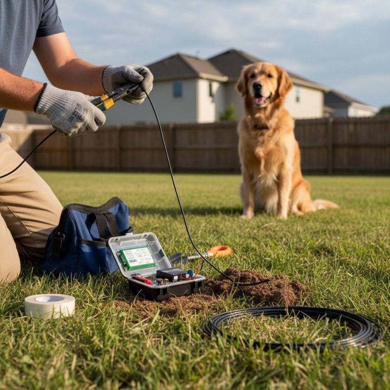 Dog Fence Installation