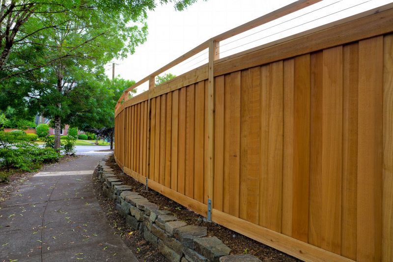 Custom Wooden Fence
